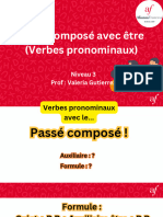 Passé Composé Avec Être (Verbes Pronominaux)