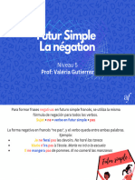 Futur Simple Negation