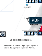 Legislación y Seguridad Privada Virtual PDF
