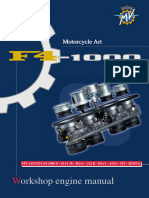 MV Agusta f4 1000r Workshop Engine Manual