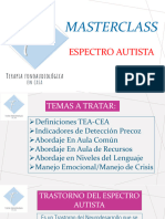 MasterClass Espectro Autista