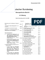 Deutscher Bundestag: Stenografischer Bericht 43. Sitzung