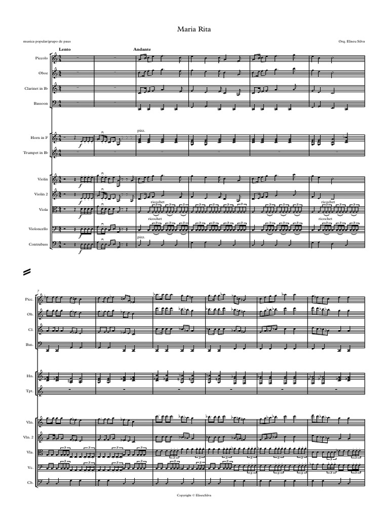 Maria Rita - Full Score | PDF