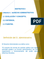 Definición y Fuentes Del Derecho Admvo. 100919