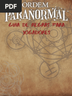Livro de Regras Ordem Paranormal | PDF | Jogos de RPG
