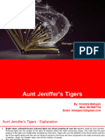 Aunt Jennifer - S Tigers