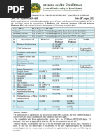 Rolling Advertisement 1 For Recruitment of Teaching Positions - 280823