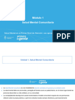 M1. Salud Mental Comunitaria