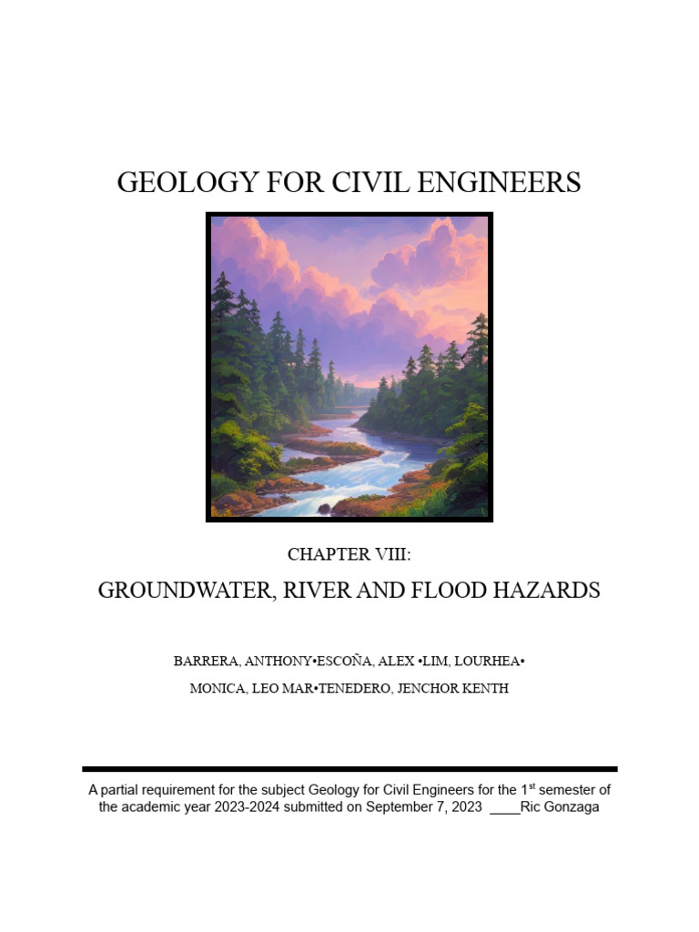 Geology For Civil Engineers | PDF | Groundwater | Aquifer