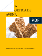 Barra Nergetica de Avena Trabajo Practico