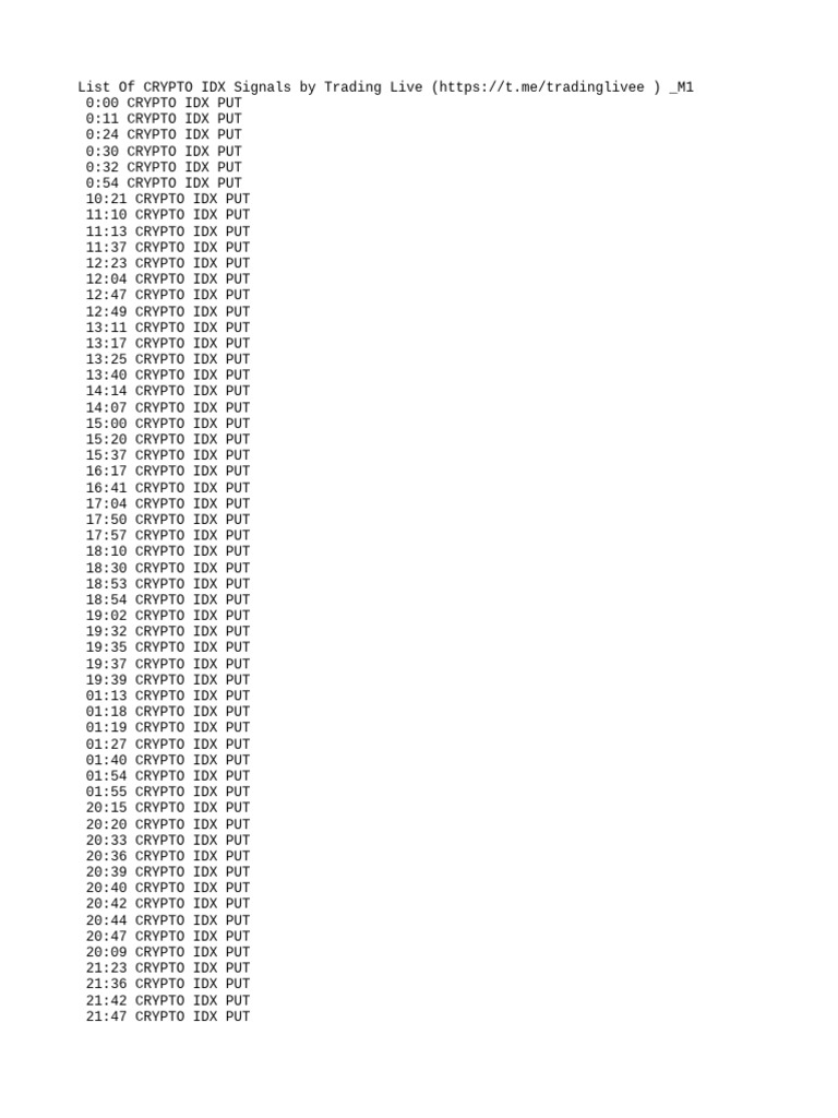 Crypto Idx | PDF | Business