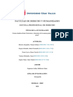 Derecho Penal (Informe)