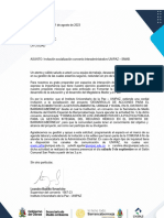 Carta de Invitación Lineamientos JAC COMUNA 6