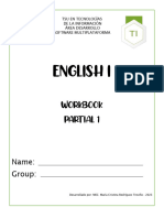 Workbook English 1 - p1