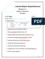 Homeostasis..answer Key Worksheet