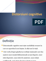 Distorsiuni Cognitive