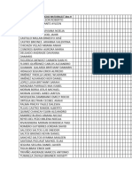 Lista de Notas "Ciencias Naturales" 8vo H