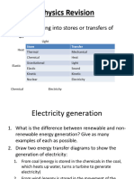 Physics Y7 Revision