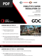 GDC FidelityFX Super Resolution 2 0