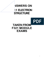 1.2.1 Electrons Exam Booklet Answers