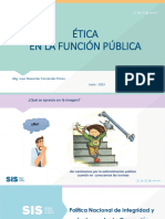 Etica en La Funcion Publica