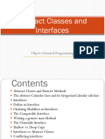 Abstract Class Interfaces