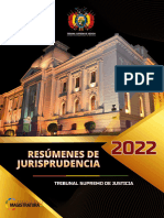TSJ Resumenes de Jurisprudencia 2022 para La Web
