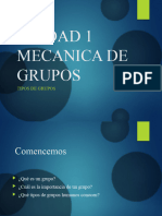 Grupo y Tipos de Grupo