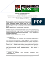 Ekeys, PROFISSIONAIS DO SEXO E A 3 IDADE UMA DISCUSSÃO SOBRE A GARANTIA DE DIREITOS PARA AS PROFISSIONAIS DO SEXO DA CIDADE DE BE