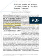 Paper 3 - O-RAN-Joint Selection of Local Trainers and Resource Allocation For Federated Learning in Open RAN Intelligent Controllers