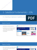 5.2 1.4 - Salesforce Fundamentals - Extending An Application's Capabilities Using The AppExchange