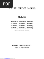 LCD TV Service Manual: Konka Group Co, LTD