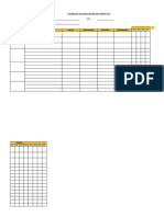 Matriz de Planificación Del Proyecto