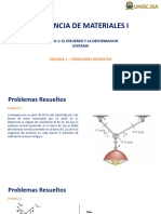 Resistencia de Materiales I: Unidad 1: El Esfuerzo Y La Deformacion Unitaria