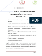 Requisitos Matrimonio Religioso Republica Dominicana