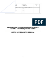 Site Procedures Manual Final