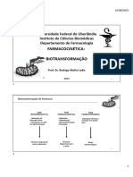 Aula 4 - Biotransformação (Odontologia 2023 - 1)