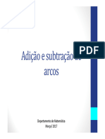 Aula 8 Adicao e Subtracao de Arcos