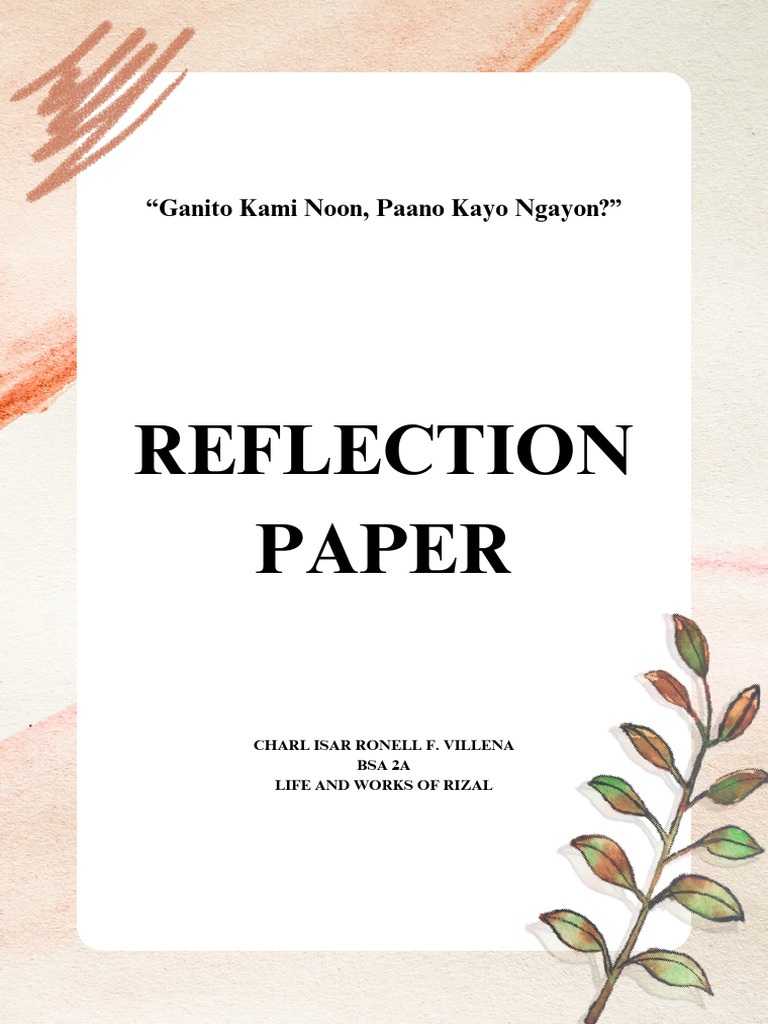 Brown Aesthetic Note Paper A4 Document | PDF