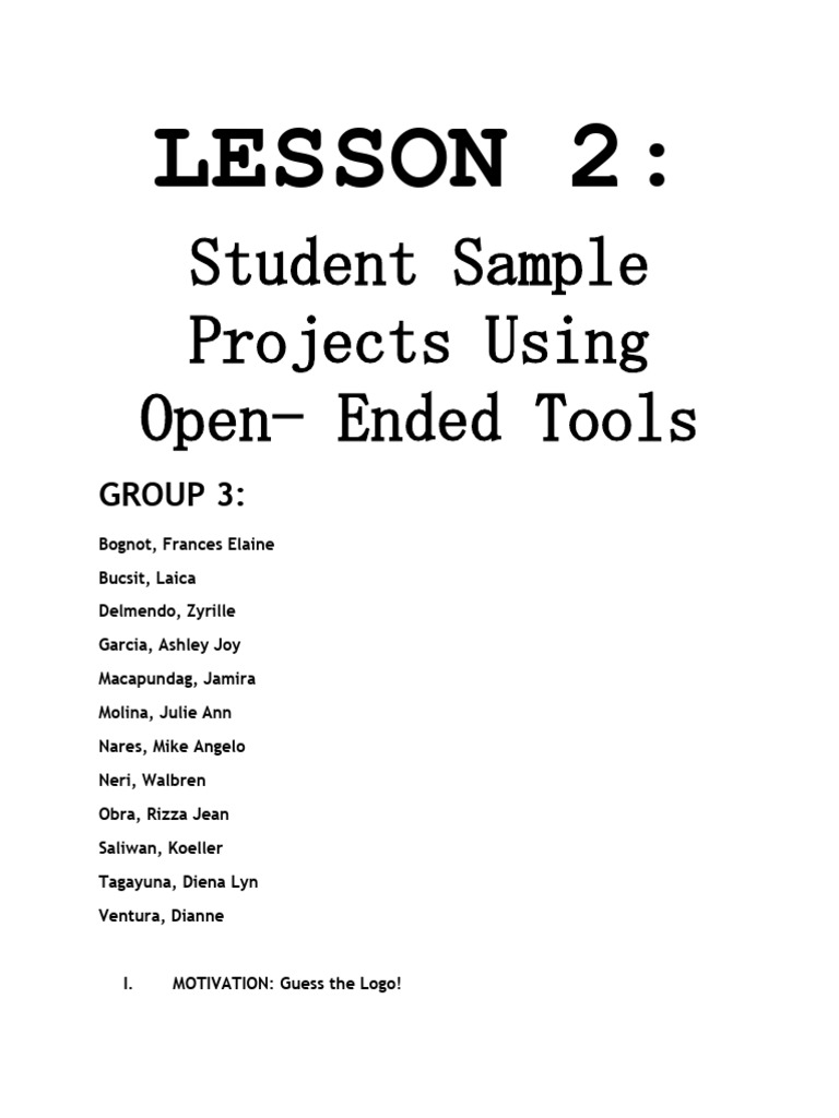 TTL 2 Lesson 2 1 | PDF | Publishing | Electronic Publishing
