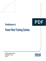 SES-Training - Establishment of Power Plant Training Centres