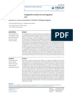 Beneficios de La Investigación-Acción en Un Programa de Formación Docente