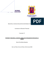 Actividad 4. Operadores J Comandos y Atajos para La Búsqueda de Información en Internet