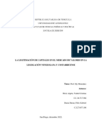 La Legitimación de Capitales en El Mercado de Valores en La Legislación Venezolana y Costarricense