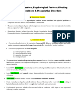 Somatoform Disorders