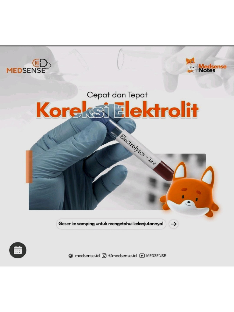 Koreksi Elektrolit | PDF