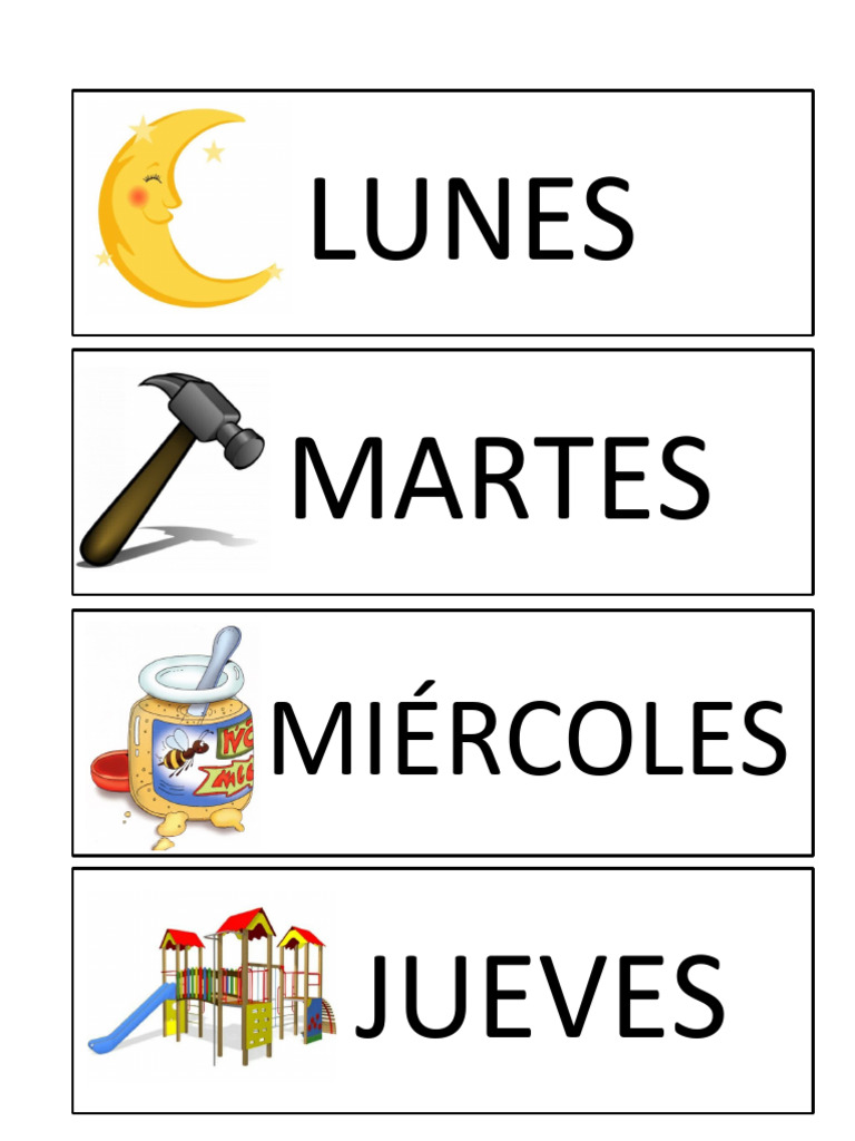 Dias de La Semana | PDF