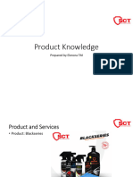 Product Knowledge SCT