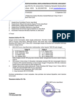 Surat Pemberitahuan Pelaksanaan Akreditasi SM Tahap IV&V Tahun 2023