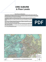 Floor and Flood Levels - Lismore